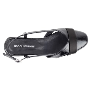 Foto 3 | Foto 3 | Flats Clásicas Exterior Piel Vegana Color Negro Para Mujer De Rbcollection