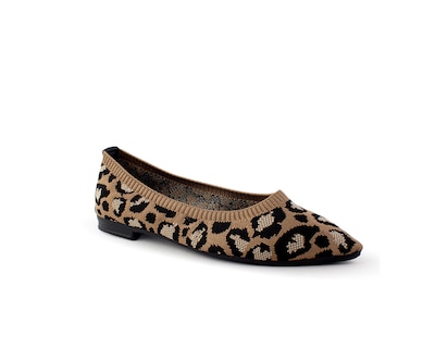 Foto 1 | Foto 1 | Flats Color Café Animal Print Material Sintético