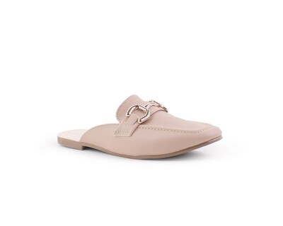 Foto 1 | Foto 1 | Flats Color Nude Herraje Material Sintetico