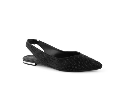 Foto 1 | Foto 1 | Flat Color Negro Piedras Material Shantung