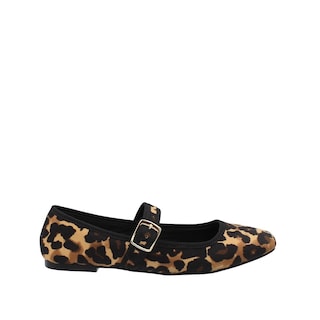 Foto 1 | Foto 1 | Flat Balerina Animal Print Mary Jane Senties Adara