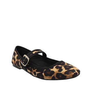 Foto 2 | Foto 2 | Flat Balerina Animal Print Mary Jane Senties Adara