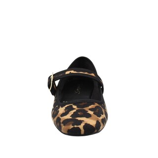 Foto 3 | Foto 3 | Flat Balerina Animal Print Mary Jane Senties Adara