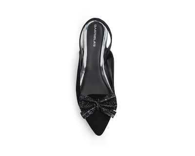 Foto 3 | Foto 3 | Flats Color Negro Moño Material Sintético