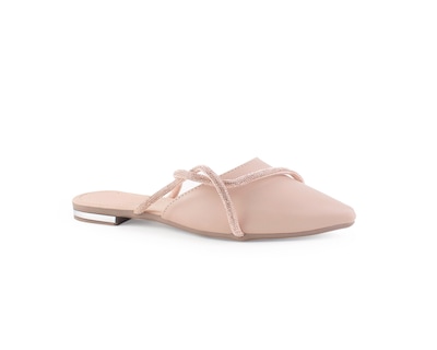 Foto 1 | Foto 1 | Balerina Color Nude Brillos Material Sintetico