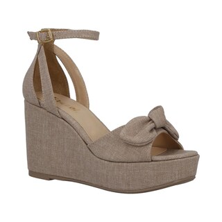 Foto 1 | Foto 1 | Sandalia para Mujer Miracol By Mama Lola de Plataforma Beige