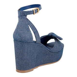 Foto 2 | Foto 2 | Sandalia Mujer Miracol By Mama Lola Plataforma Casual Comoda Fresca Moderna Alto Azul