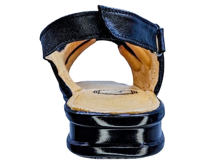 Foto 8 | Foto 8 | Sandalias Enco Footwear en Piel de Borrego Negras para Mujer