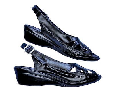 Foto 2 | Foto 2 | Sandalias para Mujer Enco Footwear de Piel Negras