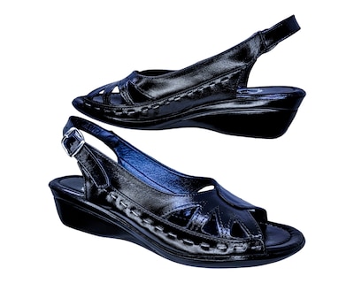 Foto 4 | Foto 4 | Sandalias para Mujer Enco Footwear de Piel Negras