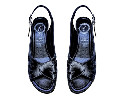 Foto 8 | Foto 8 | Sandalias para Mujer Enco Footwear de Piel Negras