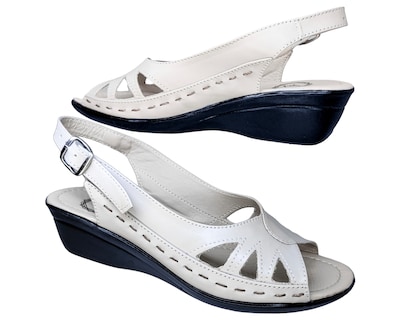 Foto 4 | Foto 4 | Sandalias para Mujer Enco Footwear de Piel Beiges