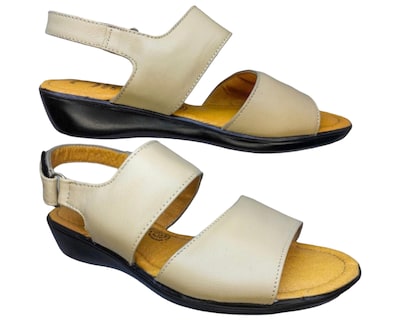 Foto 4 | Foto 4 | Sandalias para Mujer Enco Footwear de Piel Soft Comfort Beiges