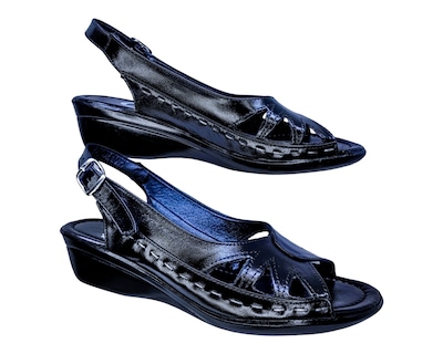 Foto 7 | Foto 7 | Sandalias para Mujer Enco Footwear de Piel Negras