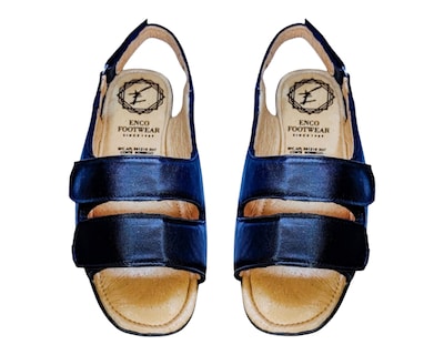 Foto 6 | Foto 6 | Sandalias Enco Footwear en Piel de Borrego Negras para Mujer