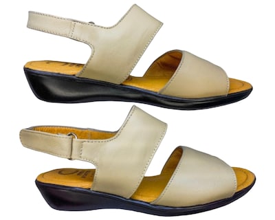 Foto 6 | Foto 6 | Sandalias para Mujer Enco Footwear de Piel Soft Comfort Beiges