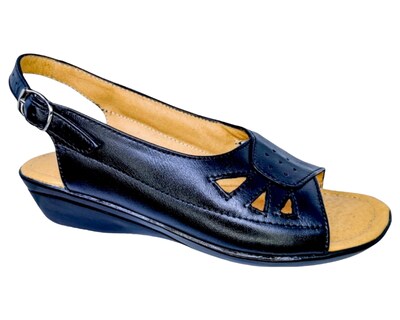 Foto 1 | Foto 1 | Sandalias para Mujer Enco Footwear de Piel Soft Comfort Negras