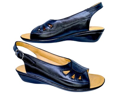 Foto 4 | Foto 4 | Sandalias para Mujer Enco Footwear de Piel Soft Comfort Negras