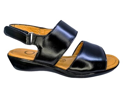 Foto 7 | Foto 7 | Sandalias para Mujer Enco Footwear de Piel Soft Comfort Negras