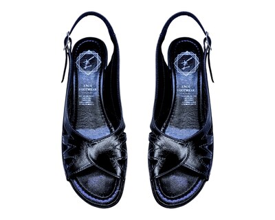 Foto 8 | Foto 8 | Sandalias para Mujer Enco Footwear de Piel Negras