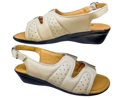 Foto 3 | Foto 3 | Sandalias para Mujer Enco Footwear de Piel Soft Comfort Beiges