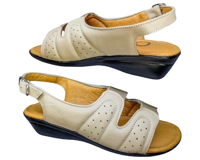 Foto 4 | Foto 4 | Sandalias para Mujer Enco Footwear de Piel Soft Comfort Beiges