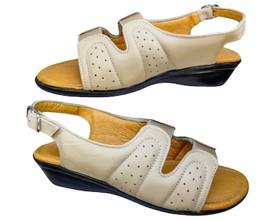 Foto 5 | Foto 5 | Sandalias para Mujer Enco Footwear de Piel Soft Comfort Beiges