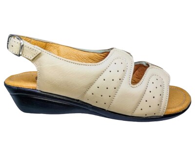 Foto 6 | Foto 6 | Sandalias para Mujer Enco Footwear de Piel Soft Comfort Beiges