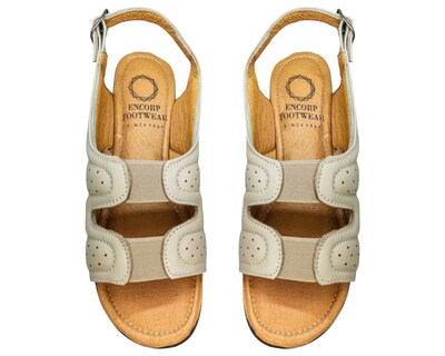 Foto 7 | Foto 7 | Sandalias para Mujer Enco Footwear de Piel Soft Comfort Beiges