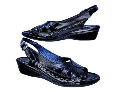 Foto 3 | Foto 3 | Sandalias para Mujer Enco Footwear de Piel Negras