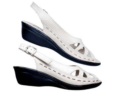 Foto 2 | Foto 2 | Sandalias para Mujer Enco Footwear de Piel Beiges