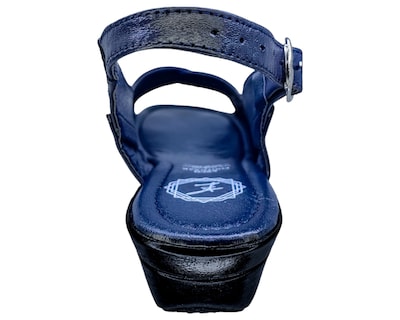 Foto 7 | Foto 7 | Sandalias Enco Footwear de Piel Azules para Mujer