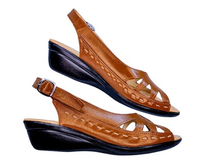 Foto 6 | Foto 6 | Sandalias Enco Footwear de Piel Cafés para Mujer