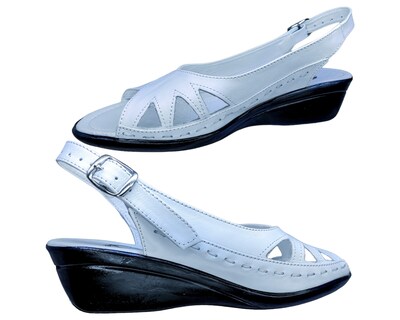 Foto 3 | Foto 3 | Sandalias Enco Footwear de Piel Blancas para Mujer