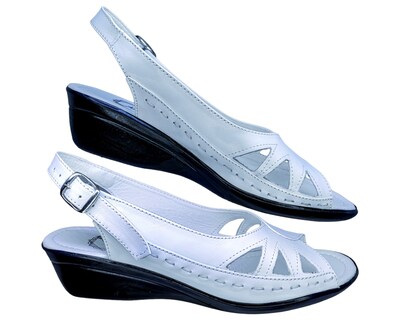 Foto 4 | Foto 4 | Sandalias Enco Footwear de Piel Blancas para Mujer