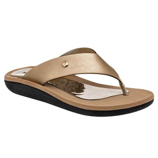 Foto 1 | Foto 1 | Sandalias MoraMora Doradas para Mujer