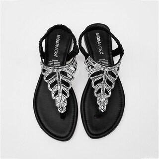 Foto 3 | Foto 3 | Sandalias Moramora Negras para Mujer