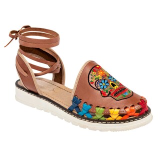 Foto 1 | Foto 1 | Sandalia Mora Tierra Camel Multicolor Código 111329-1 para Mujer