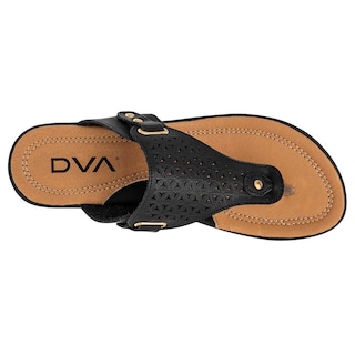 Foto 2 | Foto 2 | Sandalias DVA Negras para Mujer
