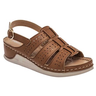 Foto 1 | Foto 1 | Sandalias Mora Confort 117048-1 Camel para Mujer