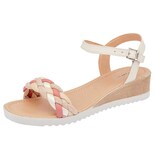 Sandalia Jeans Shoes Blanco Código 108848-2 para Mujer