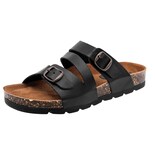 Sandalias Gösh Negras para Mujer