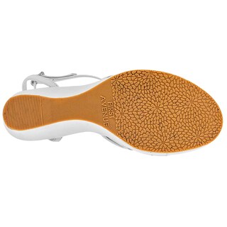 Foto 3 | Foto 3 | Sandalias First Avenue 101664-1 Blancas para Mujer