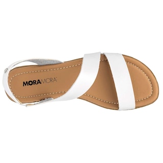 Foto 2 | Foto 2 | Sandalias Moramora 117067-1 Blancas para Mujer
