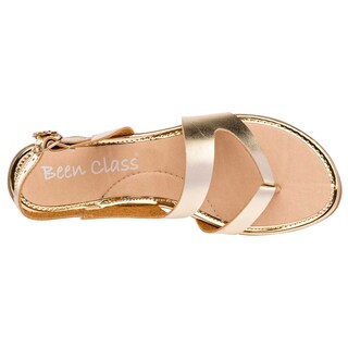 Foto 2 | Foto 2 | Sandalias Been Class 83863-1 Doradas para Mujer