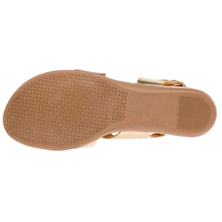 Foto 3 | Foto 3 | Sandalias Been Class 83863-1 Doradas para Mujer