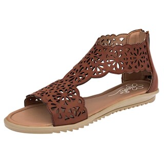Foto 1 | Foto 1 | Sandalia Yondeer Camel 109491-1 para Mujer