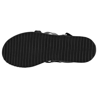 Foto 3 | Foto 3 | Sandalia Woolies Negro con Plata Código 117376-1 para Mujer