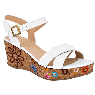 Foto 1 | Foto 1 | Sandalias Mora Tierra Blancas para Mujer
