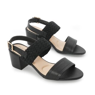 Foto 5 | Foto 5 | Sandalias de Tacón Modare Negras para Mujer